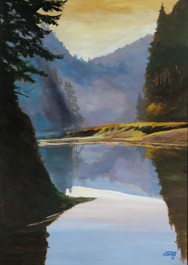 34. Maastik, Valdur Ohakas E-kunstisalongis