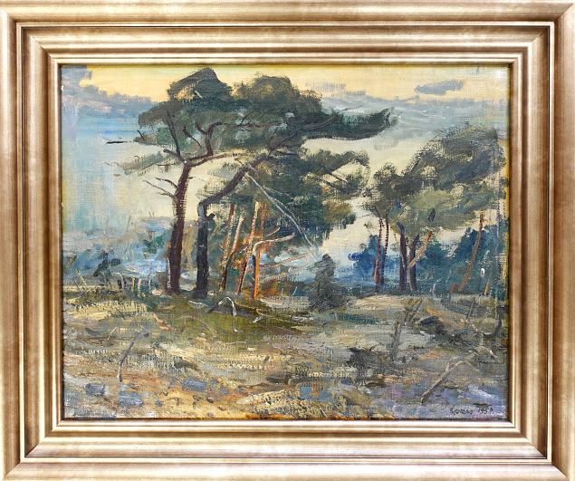 37. M�nnid rannal, Evald Okas E-kunstisalongis