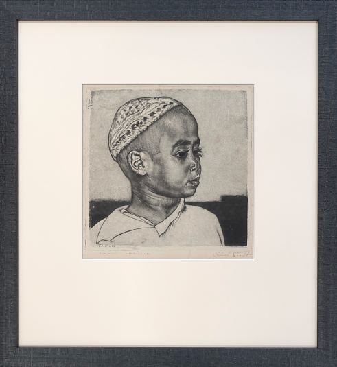 56. Noor araablane, Eduard Wiiralt E-kunstisalongis