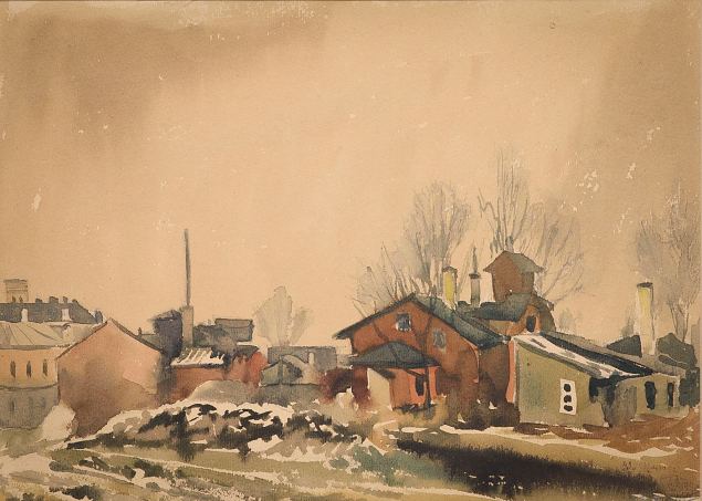 22. Supilinn, Eduard Maaser E-kunstisalongis