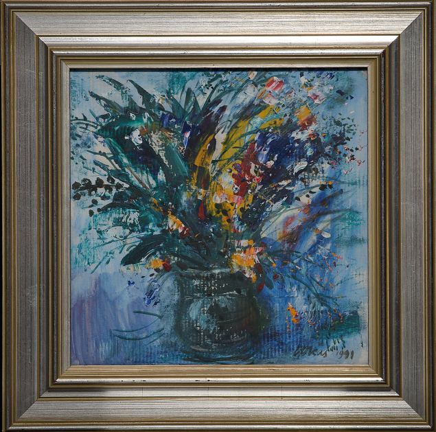 32. Lilled. Helsingi, Evald Okas E-kunstisalongis