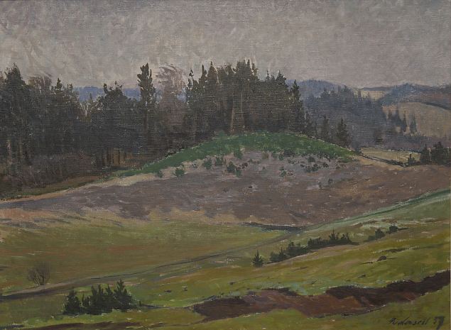 35. L�una-Eesti maastik, Harri Pudersell E-kunstisalongis