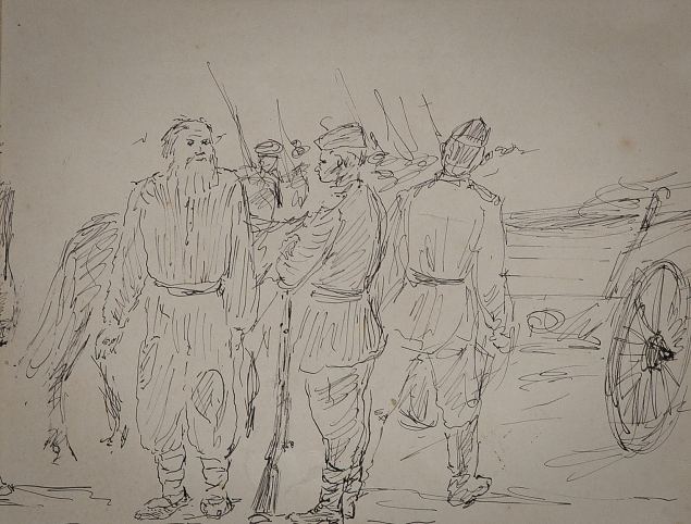46. Kohtumine punaarmeelasega, Roman Timotheus E-kunstisalongis