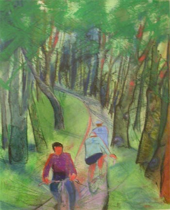 Jalgratturid, Autor Teadmata E-kunstisalongis