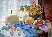 Natüürmort puuviljade ja kressidega, Eduard Maaser E-kunstisalongis