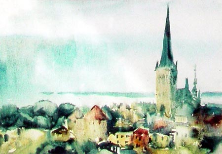Tallinna vaade, Kaarel Liimand E-kunstisalongis