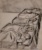 A Natüürmort nukuga<br>B Natüürmort vaasiga, Erich Pehap E-kunstisalongis