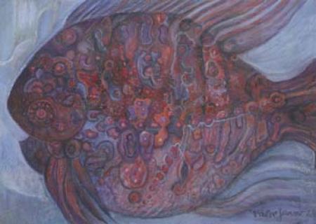 Punane kuukala, Valve Janov E-kunstisalongis