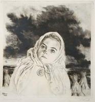 Noor araablane, Eduard Wiiralt E-kunstisalongis