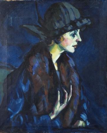 Naise portree, Konrad Mägi E-kunstisalongis