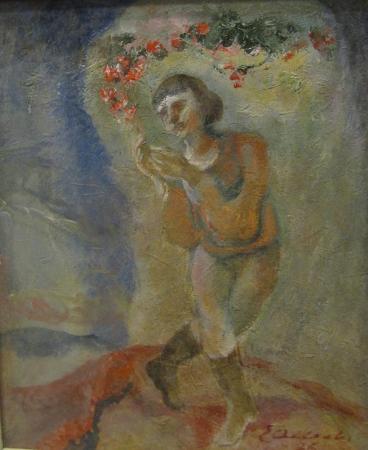 Tantsija lilledega, Efraim Allsalu E-kunstisalongis