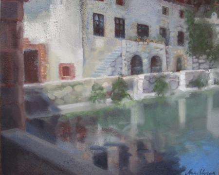 Bagno Vignoni, Anne Vasar E-kunstisalongis