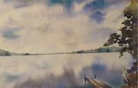 Kiira Kahro akvarellinitus "See kaunis maa"