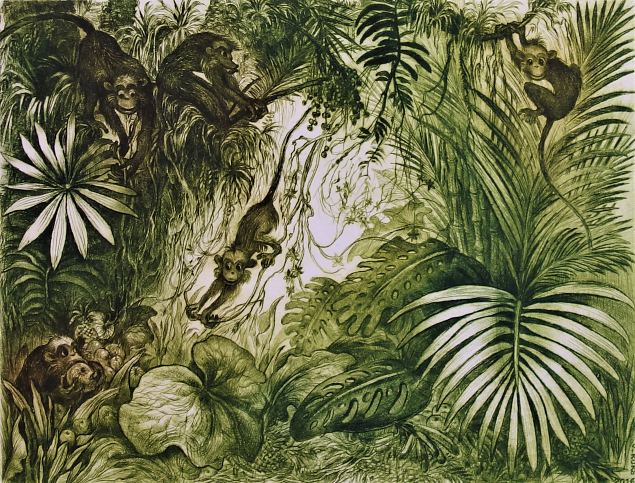 Elu džunglis (ahviaasta), Viive Kuks E-kunstisalongis
