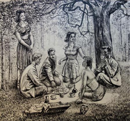 Piknik, Erich Pehap E-kunstisalongis