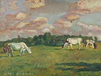 Maastik lehmadega, Paul Burman E-kunstisalongis