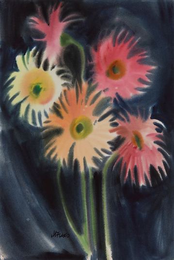 Lilled, Margareta Fuks E-kunstisalongis