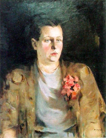 Naise portree (pr. Tolpats), Rudolf Sepp E-kunstisalongis