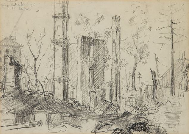 Tartust. Aia ja Põdra tänava nurgal, Priidu Aavik E-kunstisalongis