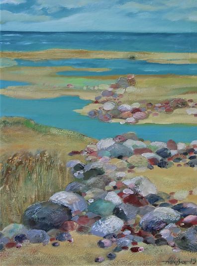 Kivine rand (Peipsi rand), Anne Vasar E-kunstisalongis
