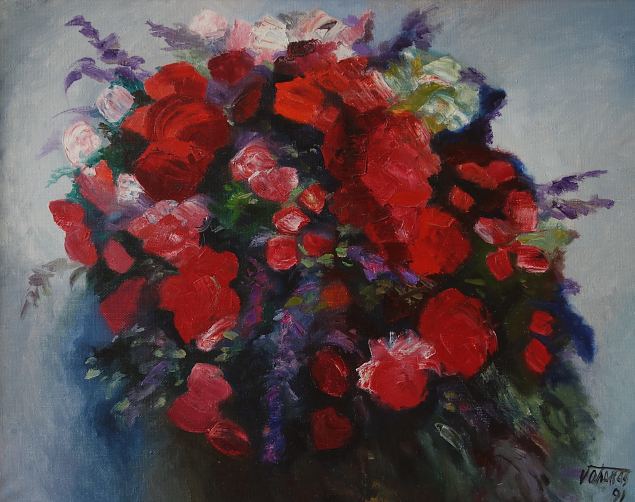 Lilled, Valdur Ohakas E-kunstisalongis