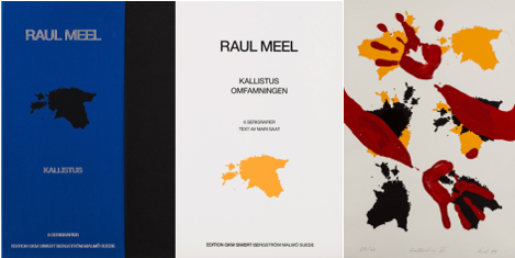 Mapp '' Kallistus '' 6 lehte, Raul Meel E-kunstisalongis